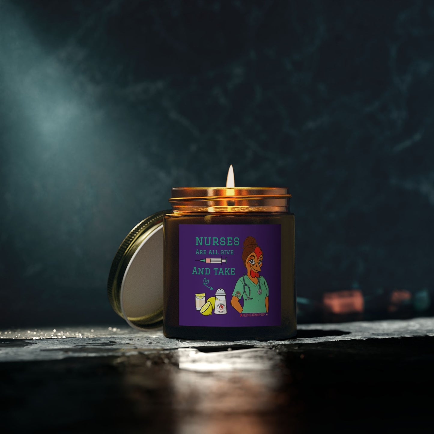 Nurses Are All Give And Take Unique Gifts for Healthcare Workers, Aromatherapy Candles, Cute Nursery Decor, Self-Care Essentials