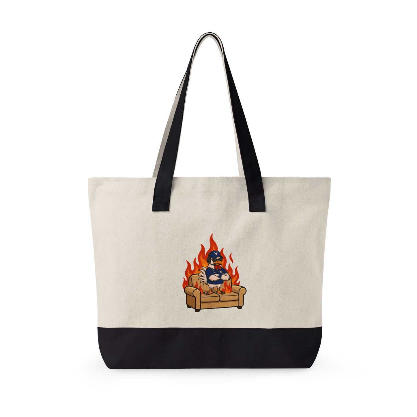 Big Rich Energy Tote Bag 🔥 – Carry the Chaos (5 Colors) | Zippered Canvas Everyday Bag