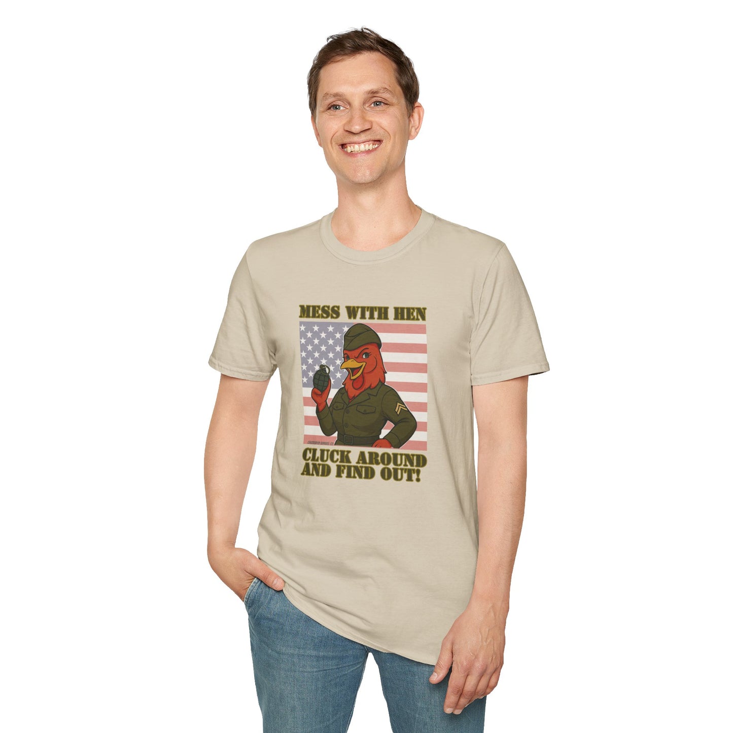 Mess With Hen T-Shirt – Fierce Funny Chicken Tee for Bold Women with Attitude | ChickenPop Apparel