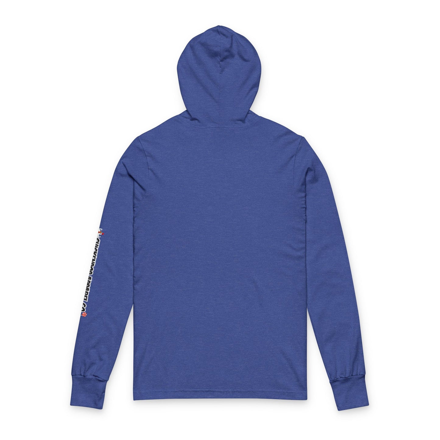 Like a Genius Hooded Long Sleeve Tee – Funny Political Rooster Hoodie Shirt | ChickenPop Apparel Co.