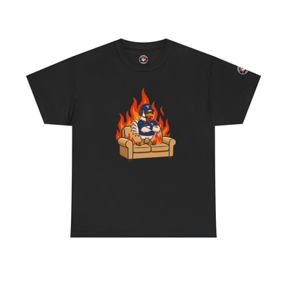 Big Rich Energy WV BURNIN' DOWN THE COUCH Graphic Tee 🔥Free Shipping🔥