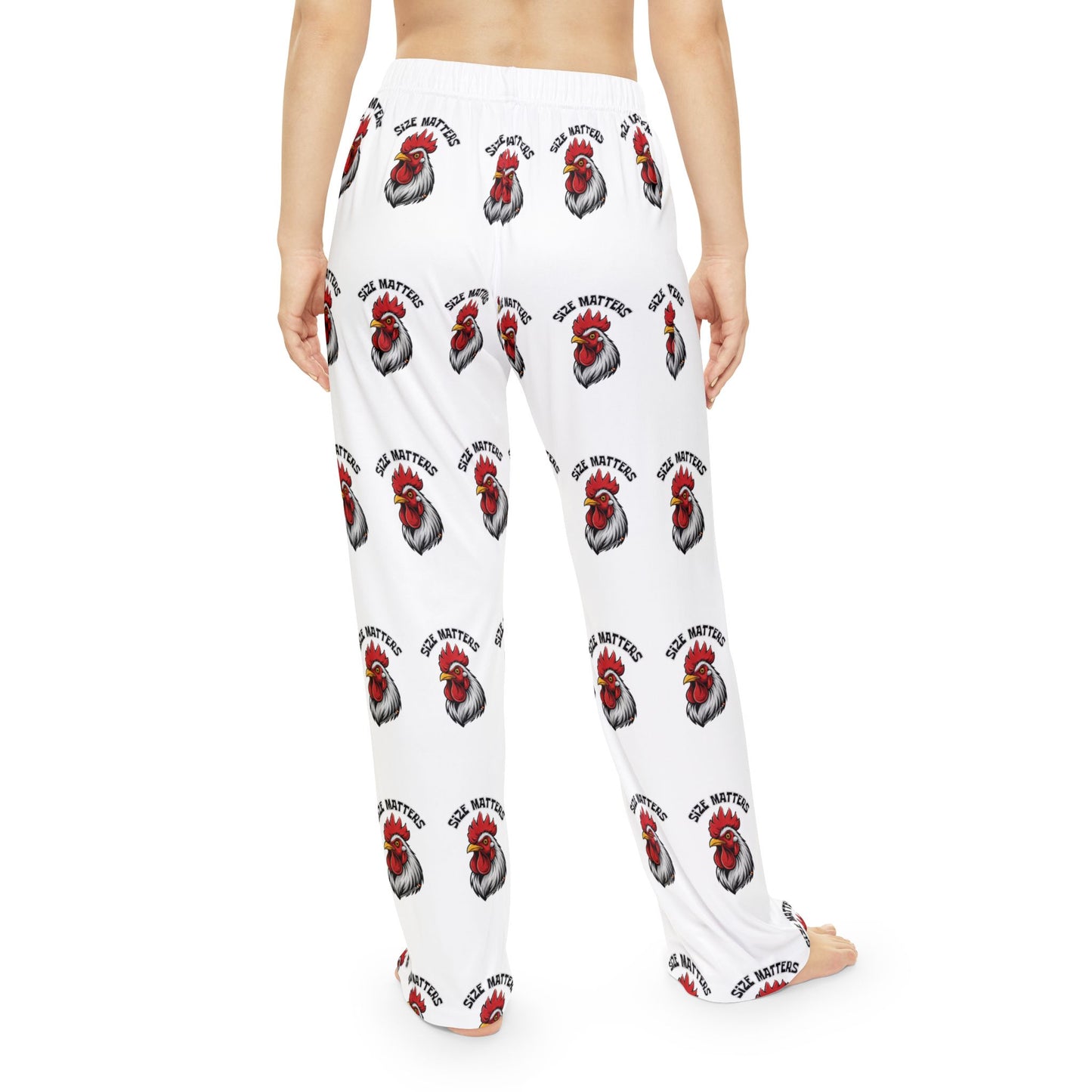 Size Matters Unisex Pajama Pants - Lightweight Brushed Polyester Lounge Trousers