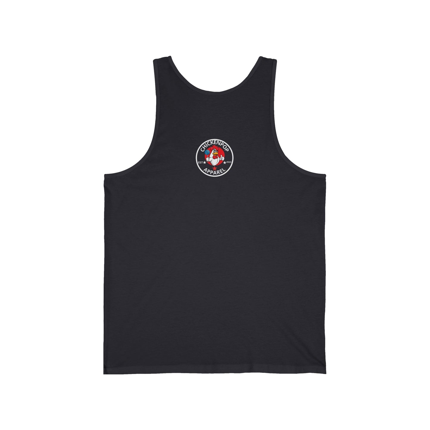 Make the Coop Great Again Ribbed Tank – Cock-a-Doodle-Don Presidential  Poultry 🐔🍹