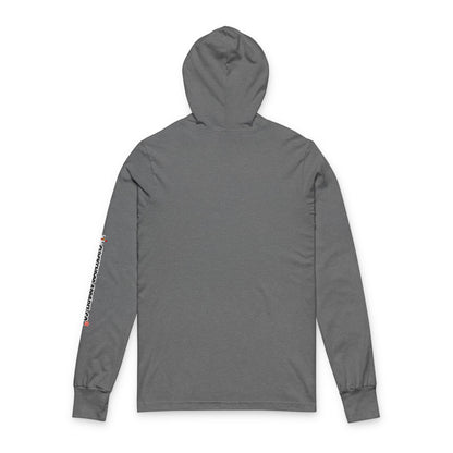 Like a Genius Hooded Long Sleeve Tee – Funny Political Rooster Hoodie Shirt | ChickenPop Apparel Co.