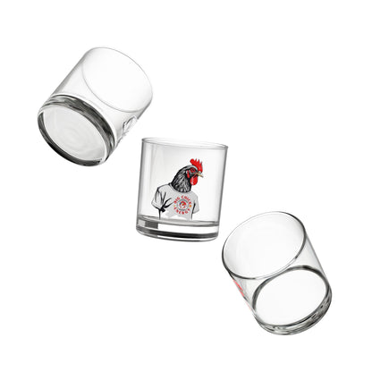 Handcrafted Big Chick Energy Whiskey Glass - 10 oz.