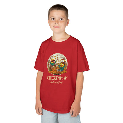 Kids Tee - Lil’ Cluckers 'Autumn Fun' ChickenPop Shirt