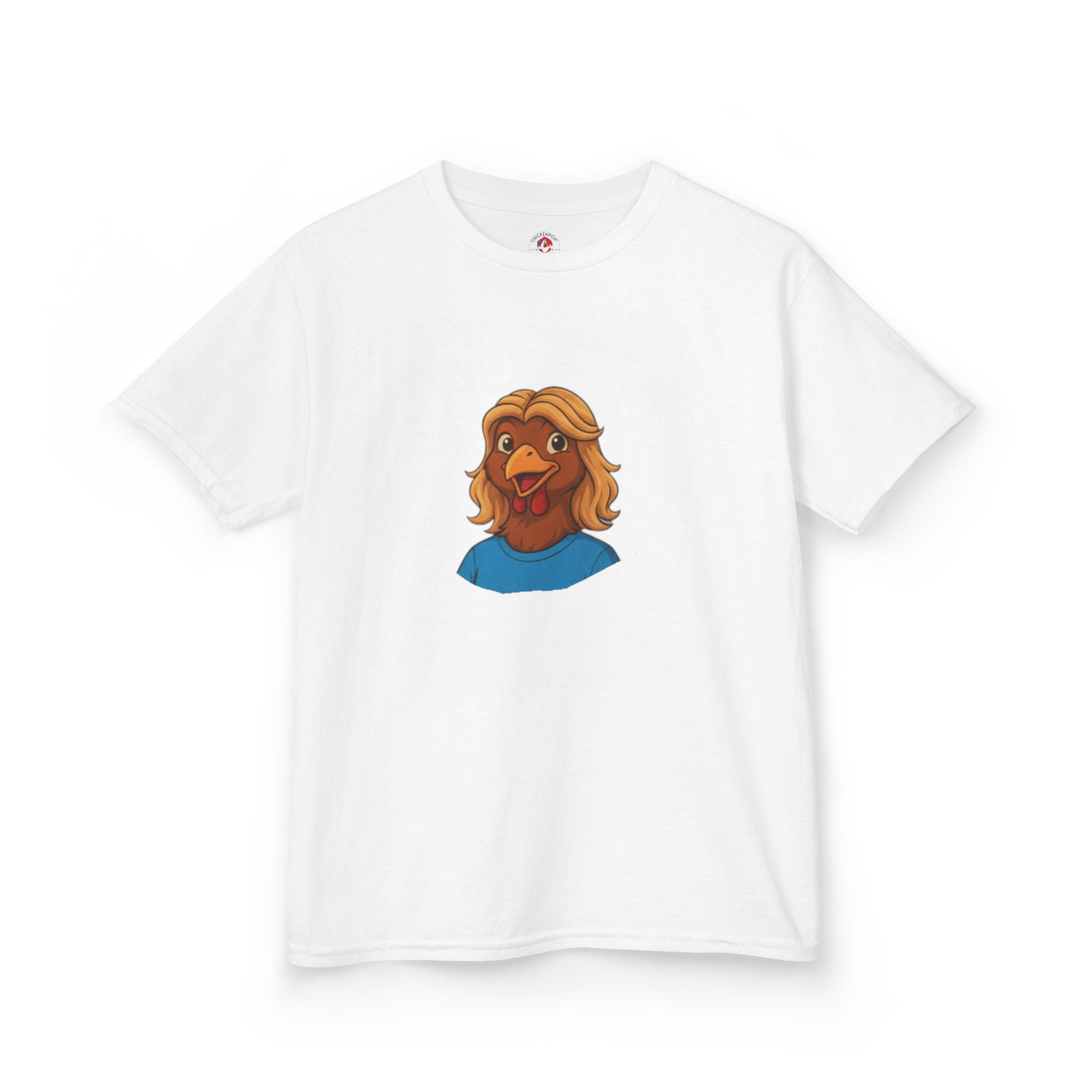 Lil Cluckers Custom Cluckified™ Kids T-Shirt | Child's Photo to Cartoon Chicken Tee | Unique Children's Gift