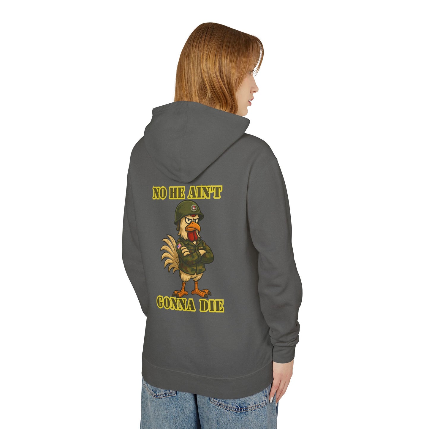 Here Comes The Rooster Hoodie – Bold Graphic Pullover with Relaxed Fit | Unisex Streetwear