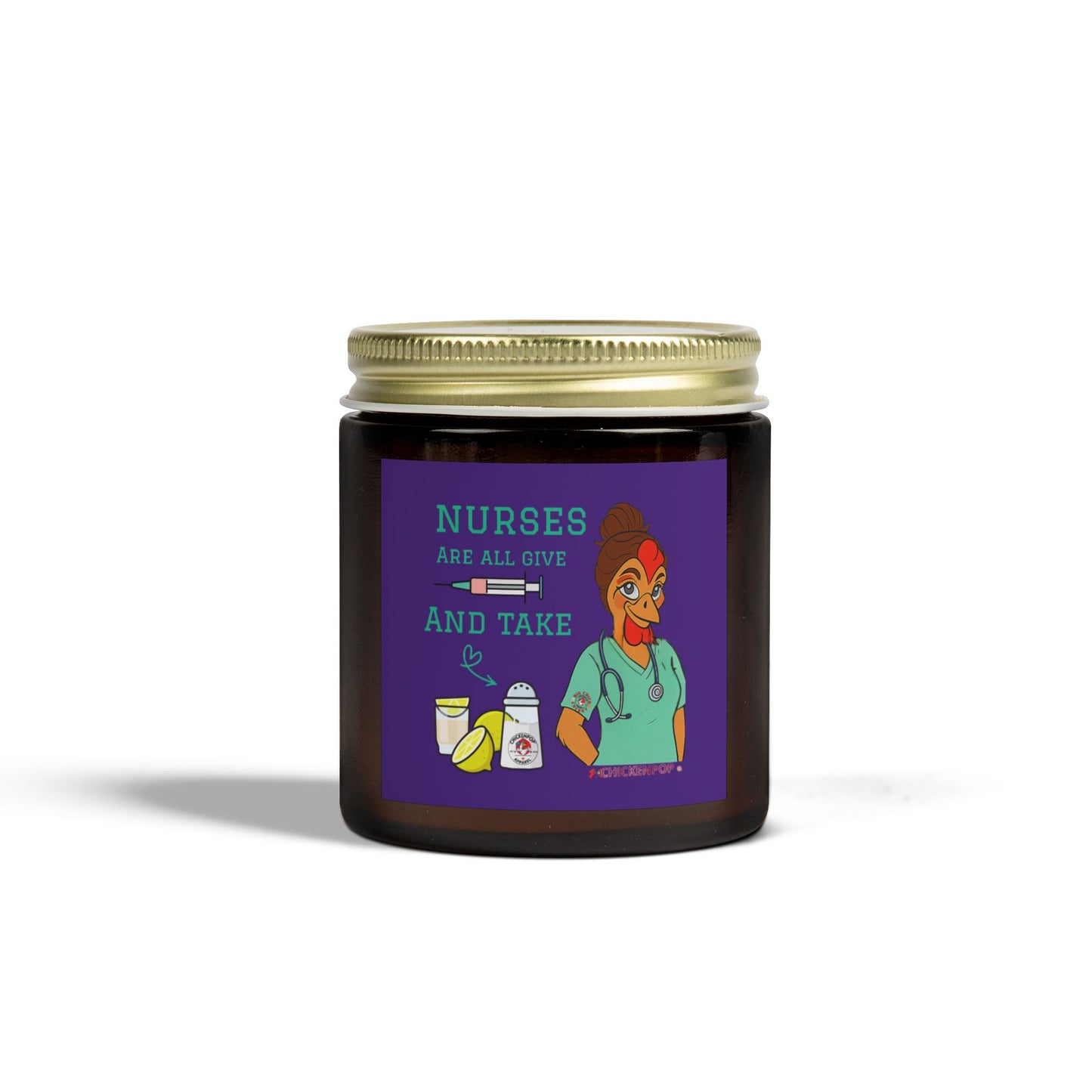 Nurses Are All Give And Take Unique Gifts for Healthcare Workers, Aromatherapy Candles, Cute Nursery Decor, Self-Care Essentials