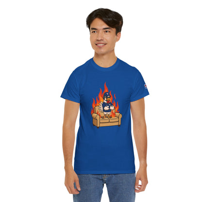 Big Rich Energy WV BURNIN' DOWN THE COUCH Graphic Tee 🔥Free Shipping🔥