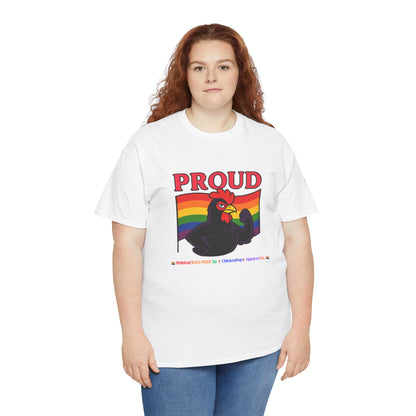 Proud Unisex Tee – Strut Boldly, Love Loudly