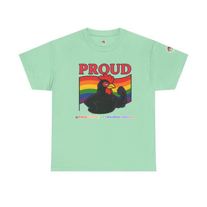 Proud Unisex Tee – Strut Boldly, Love Loudly
