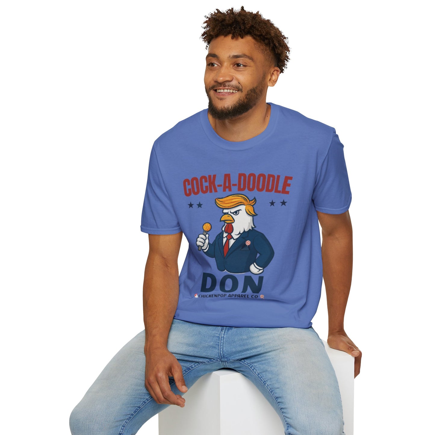 Cock-a-Doodle-Don T-Shirt – Pocket Pop Edition