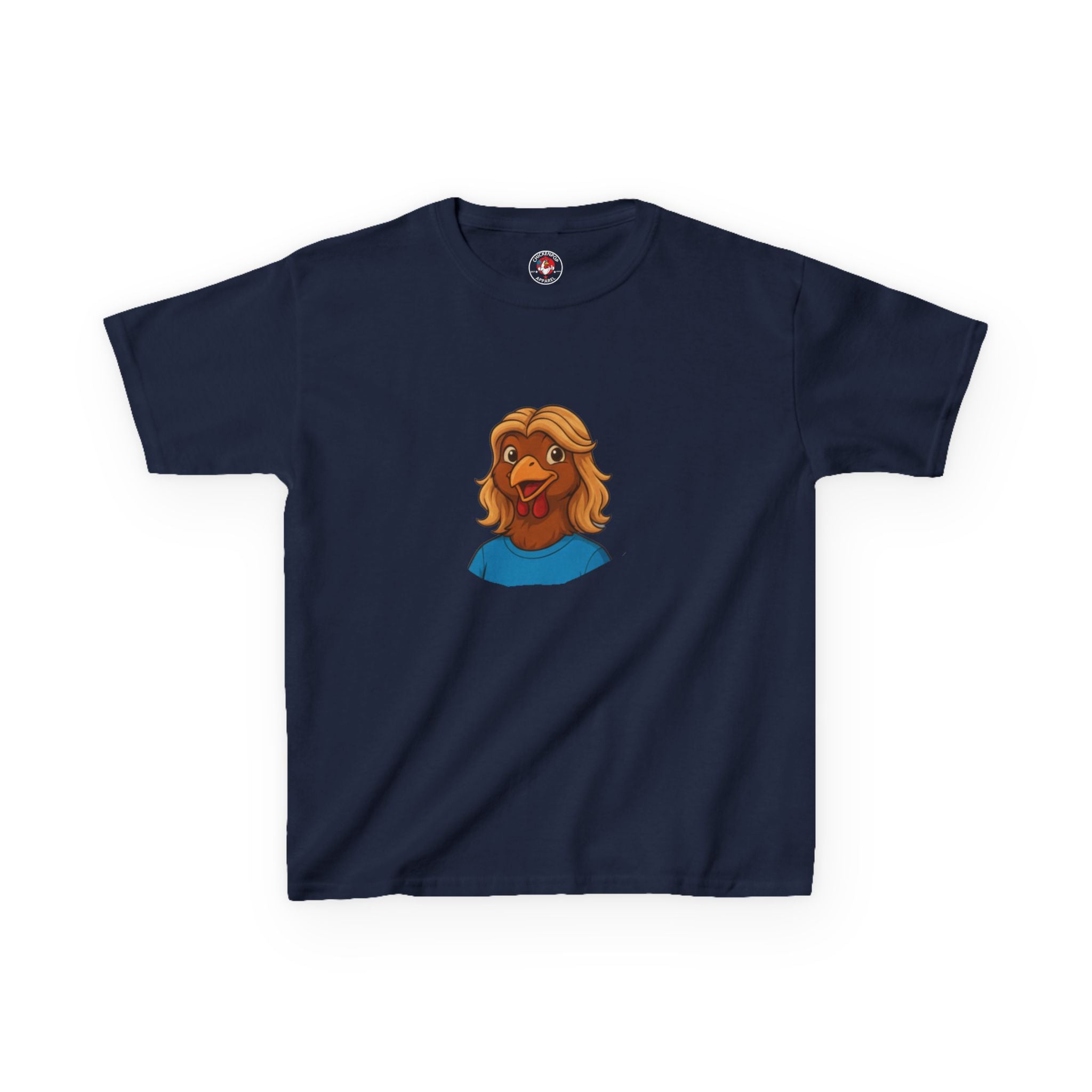 Lil Cluckers Custom Cluckified™ Kids T-Shirt | Child's Photo to Cartoon Chicken Tee | Unique Children's Gift