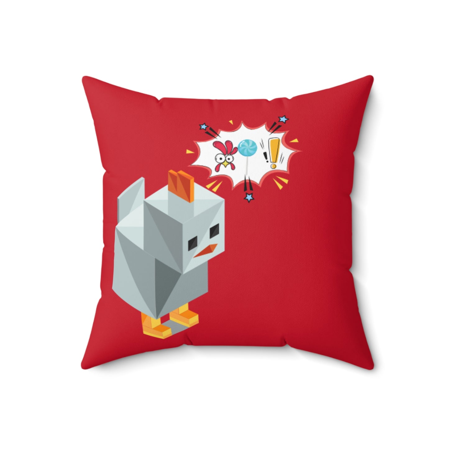 Roblox Chick Spun Polyester Square Pillow