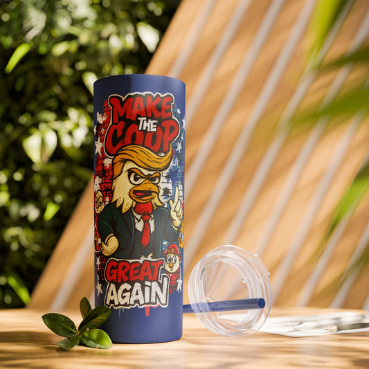 Make the Coop Great Again Cock-a-Doodle Don 20 oz. Tumbler with straw Gifts, Summer Vibes, Party Essentials