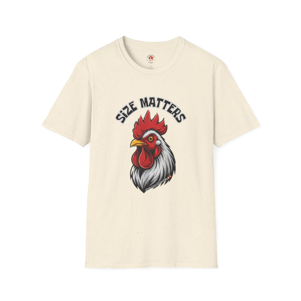 🤏SIZE MATTERS - The Cheeky Unisex ChickenPop Tee