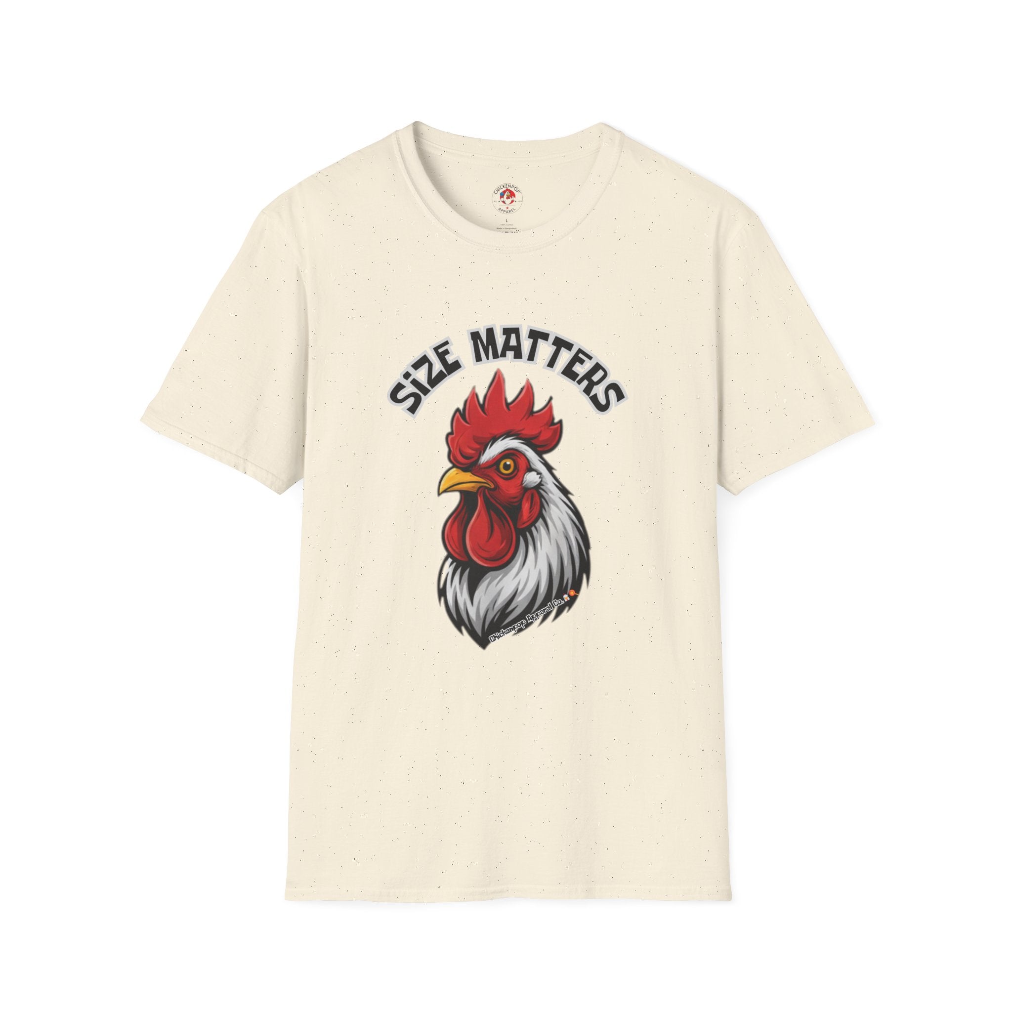 🤏SIZE MATTERS - The Cheeky Unisex ChickenPop Tee