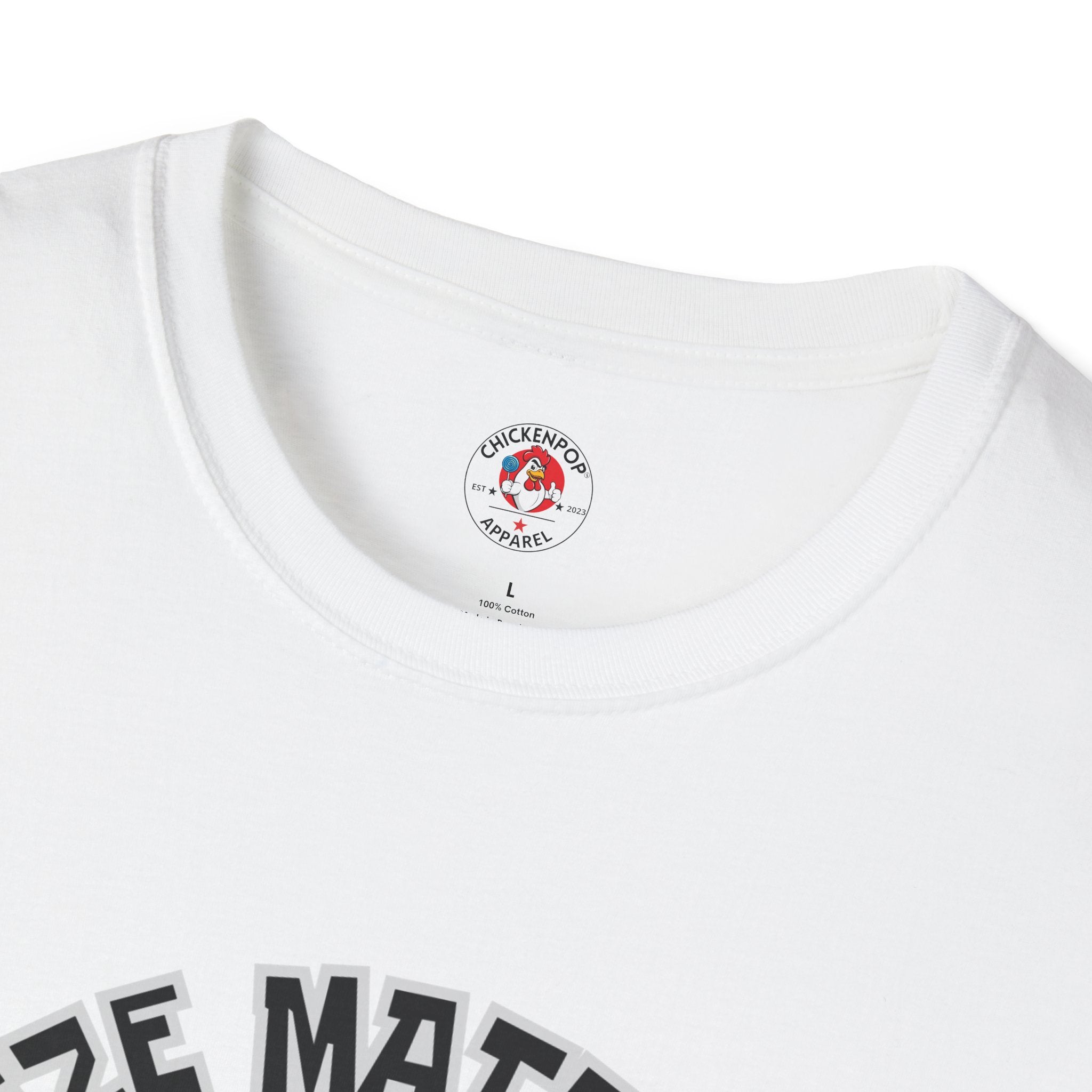 🤏SIZE MATTERS - The Cheeky Unisex ChickenPop Tee