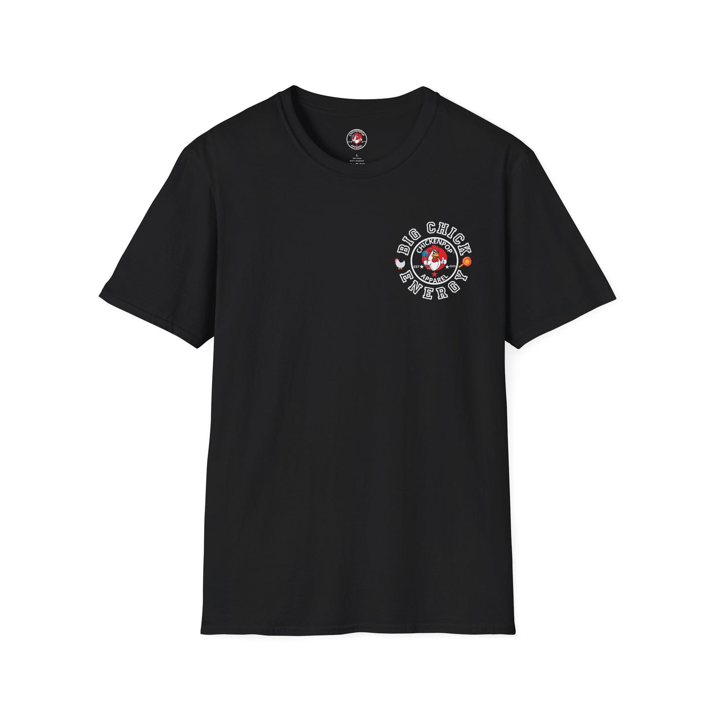 Big Chick Energy Double Team Logo Shirt