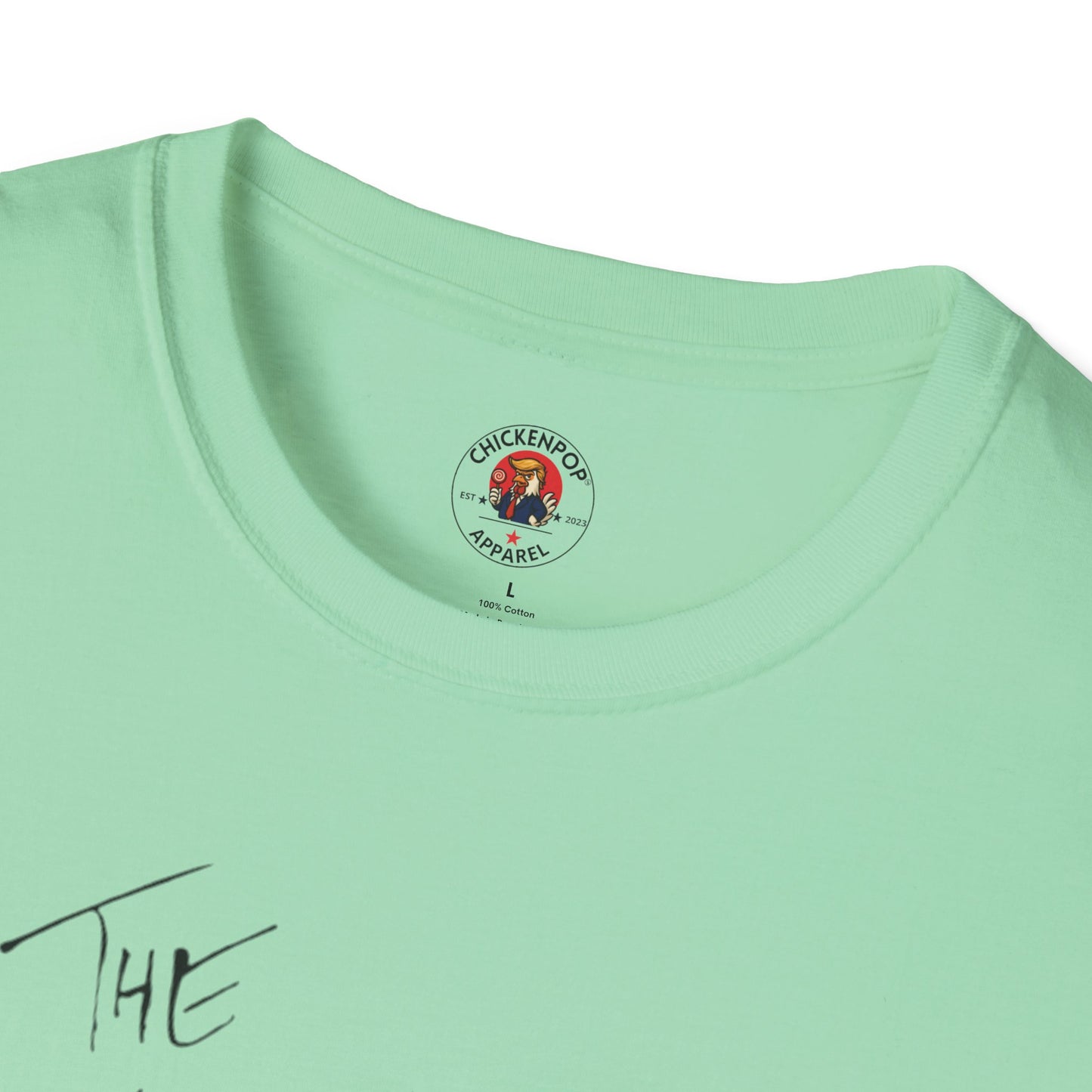 🧱 Another Chick Thru The Wall | Funny Political Chicken Graphic Tee – Cock-a-Doodle-Don Collection🐥🐤