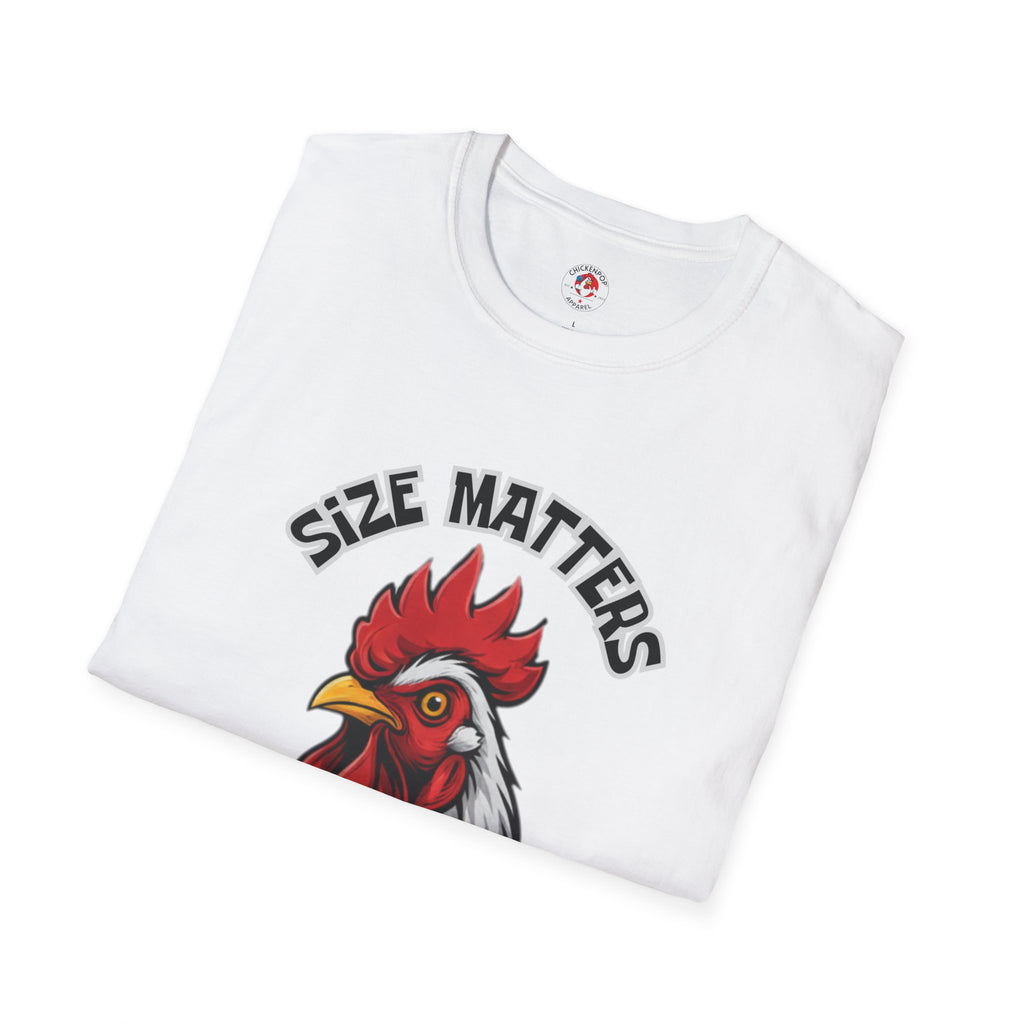 🤏SIZE MATTERS - The Cheeky Unisex ChickenPop Tee