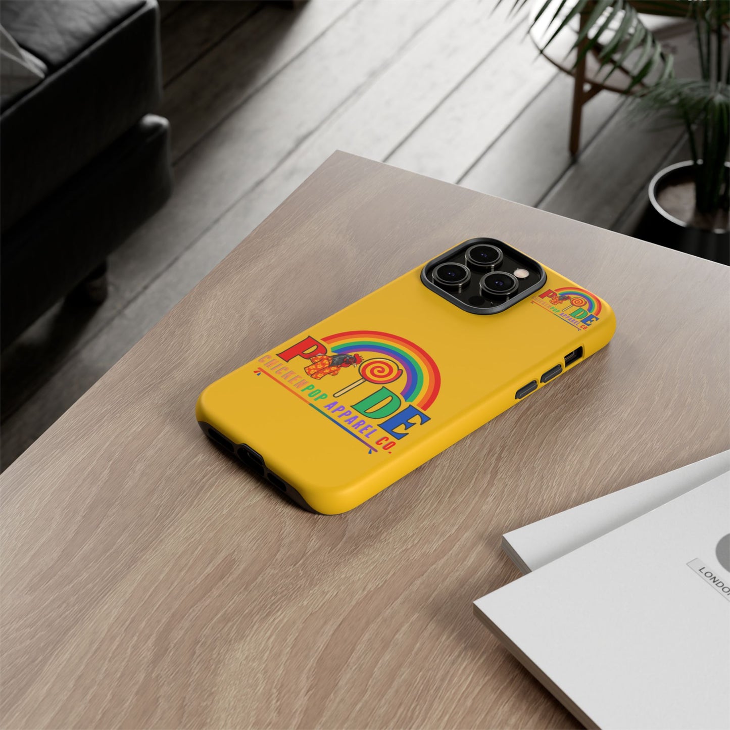 Phone Case - LGBTQ Pride Chicken and Lollipop Logo