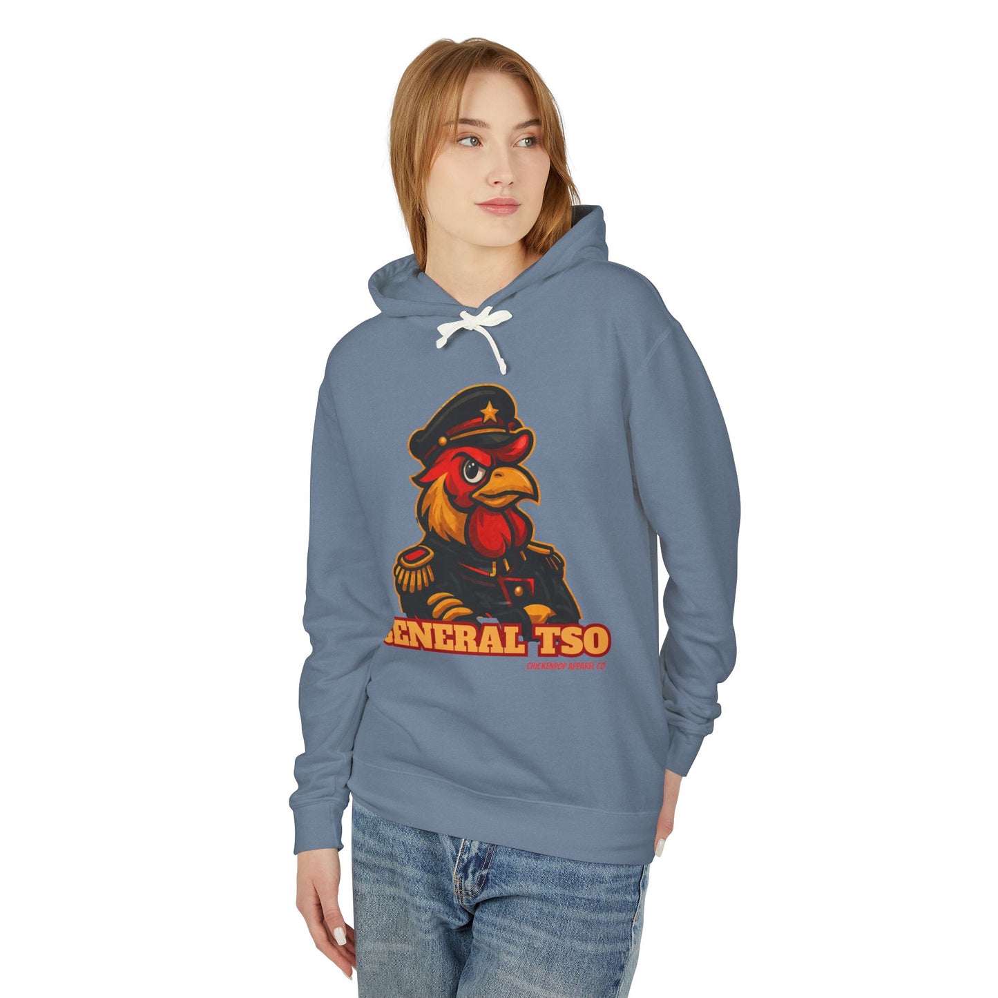 General Tso 🔥 – The Spiciest Rooster in the Coop Unisex Hoodie Cock-A-Doodle Don