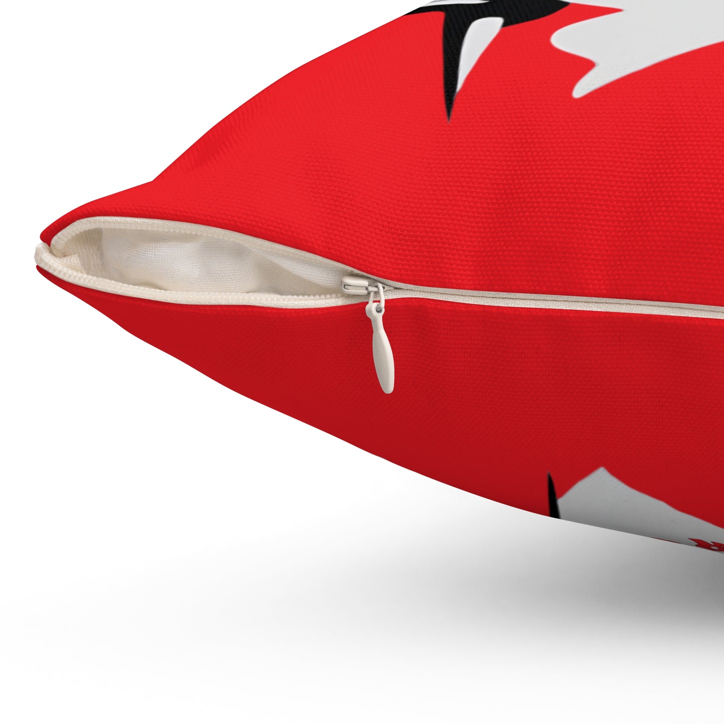 Big Chick Energy Giant Rooster Spun Polyester Square Pillow