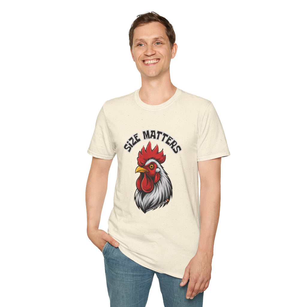 🤏SIZE MATTERS - The Cheeky Unisex ChickenPop Tee