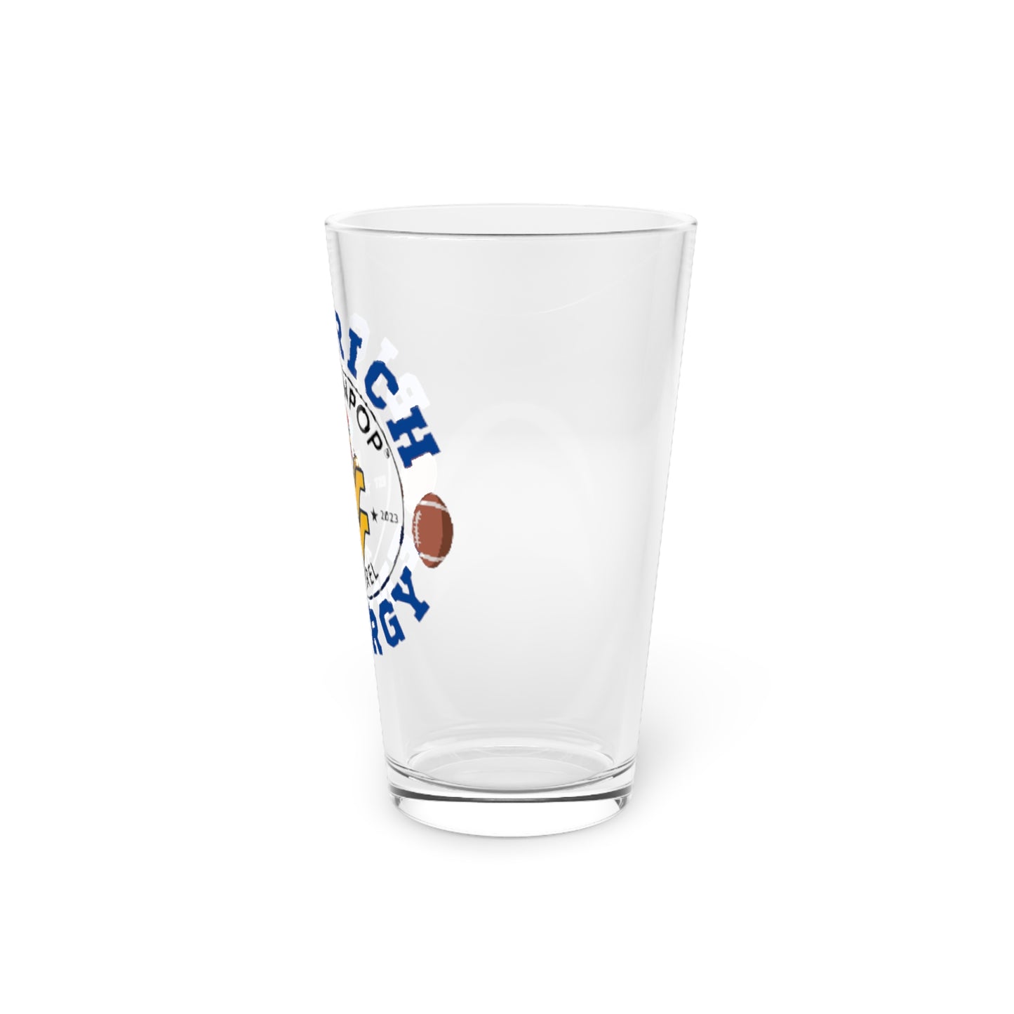 Big Rich Energy Pint Beer Glass– How Real 'Eers Drink Their Beers!