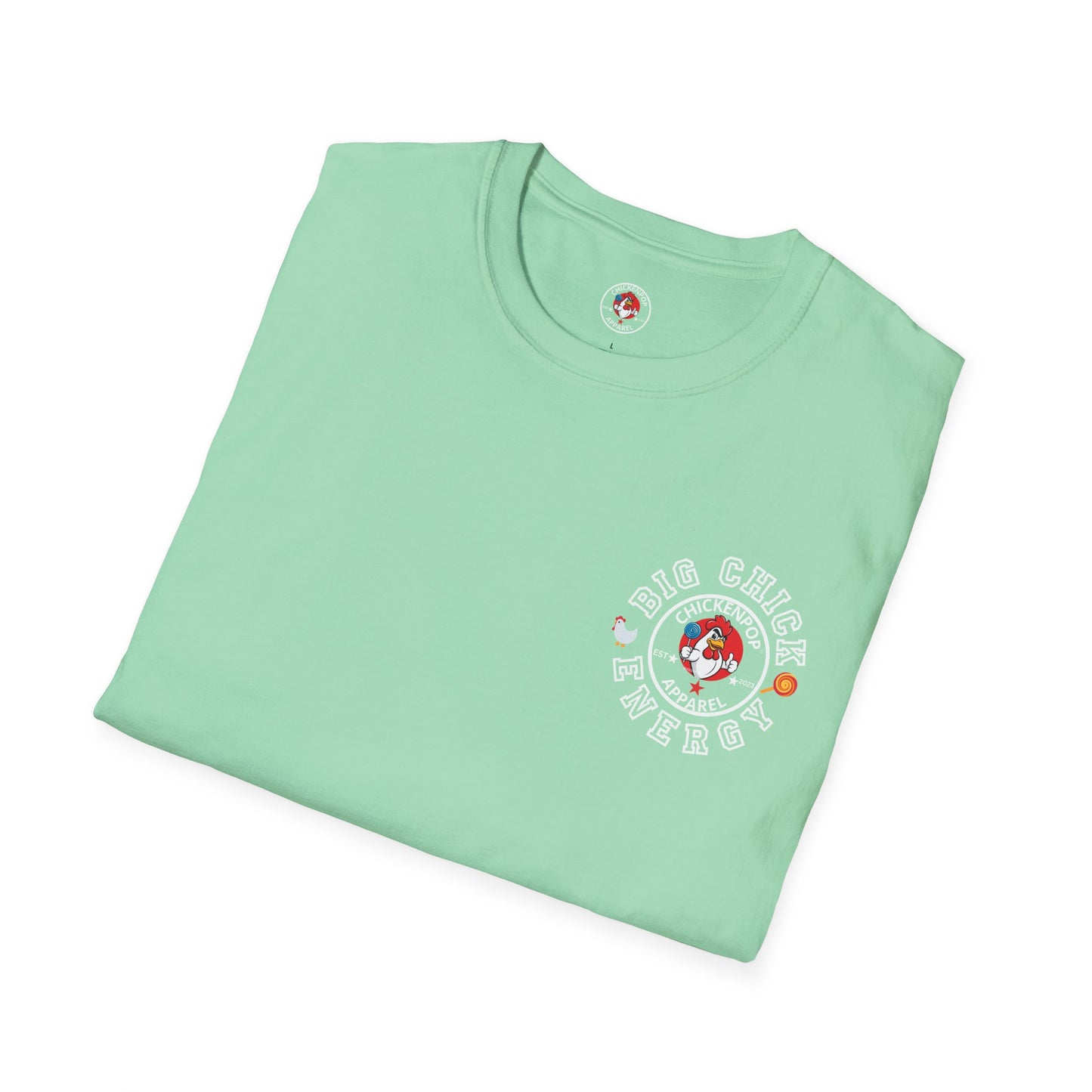 Big Chick Energy Double Team Logo Shirt