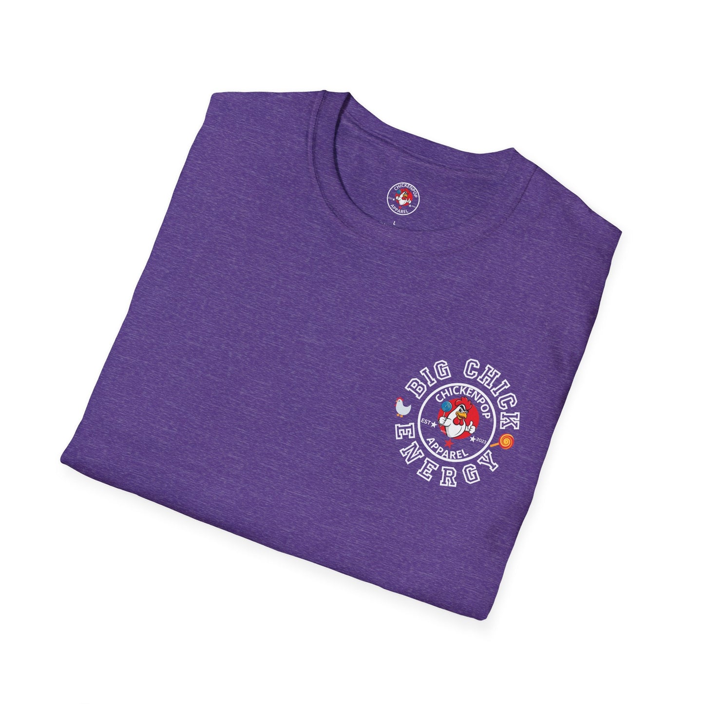 Big Chick Energy Double Team Logo Shirt