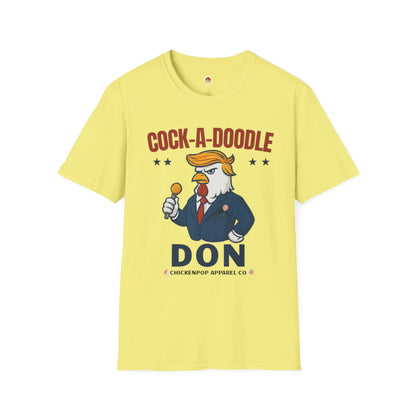 Cock-a-Doodle-Don T-Shirt – Pocket Pop Edition