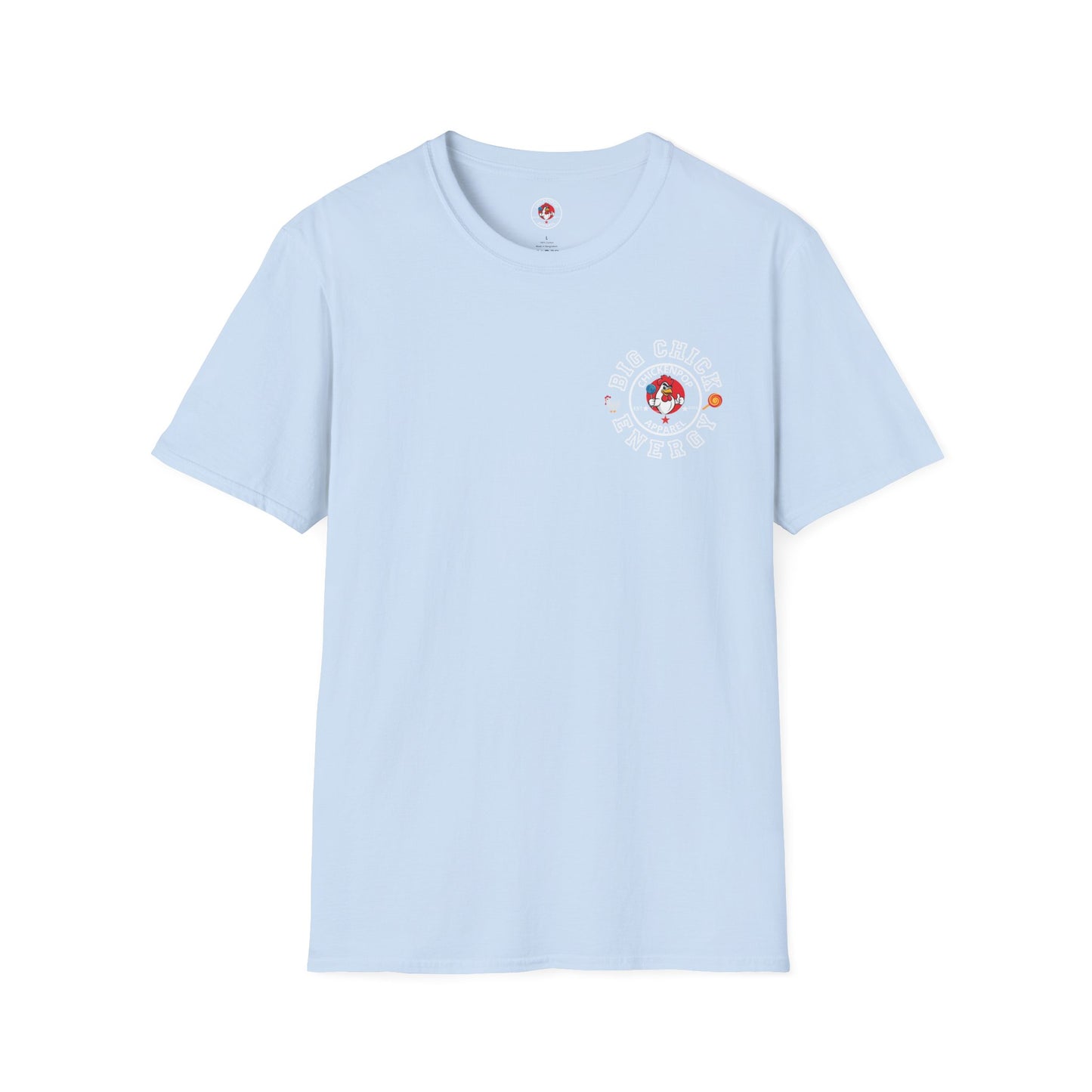 Big Chick Energy Double Team Logo Shirt