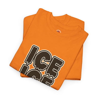 ICE ICE BABY Funny Chicken T-Shirt – Coop Daddy Parody Tee for Music & Poultry Fans