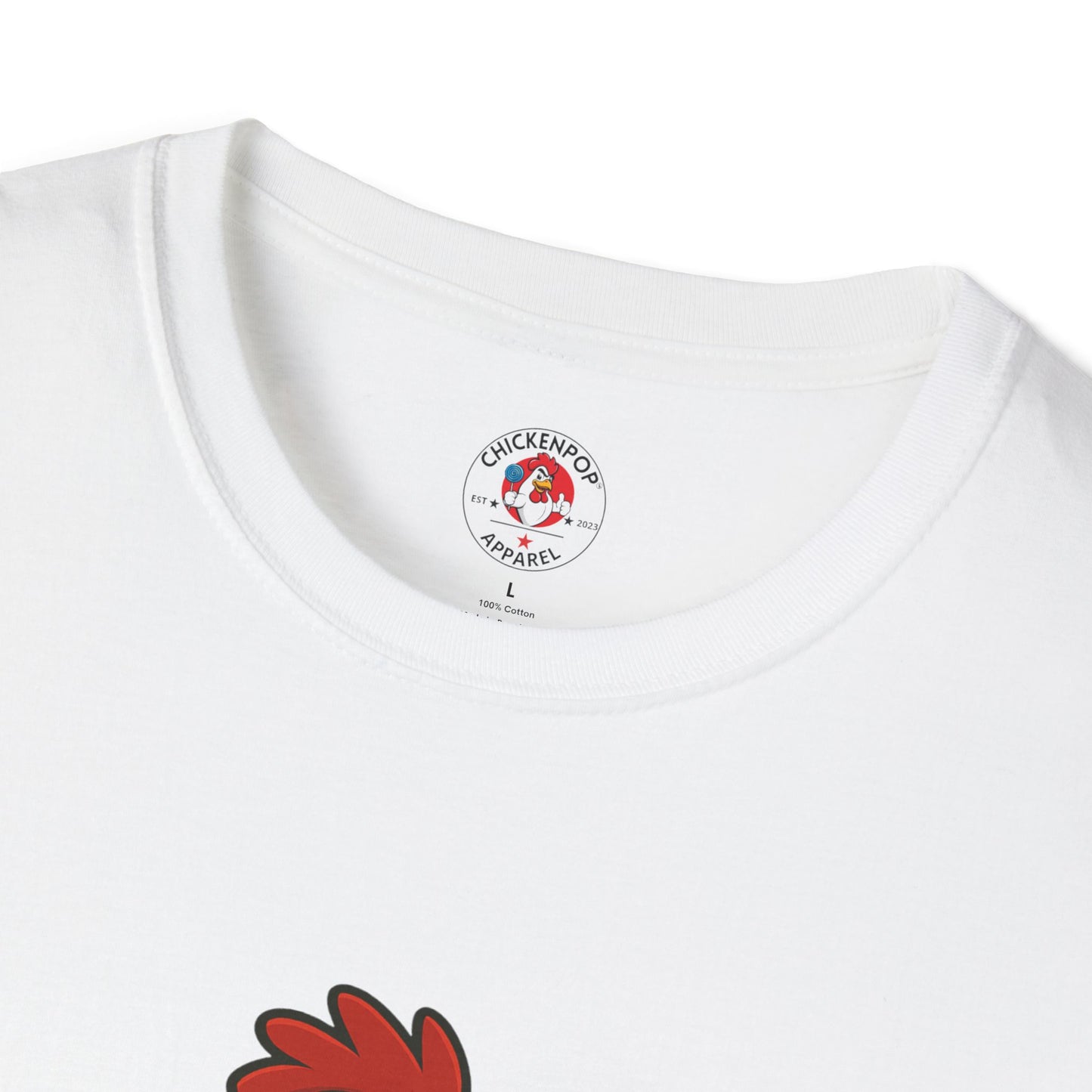 🧊 ICE ICE BABY Funky Chicken Agent T-Shirt – Coop Daddy Parody Tee for Music & Poultry Fans