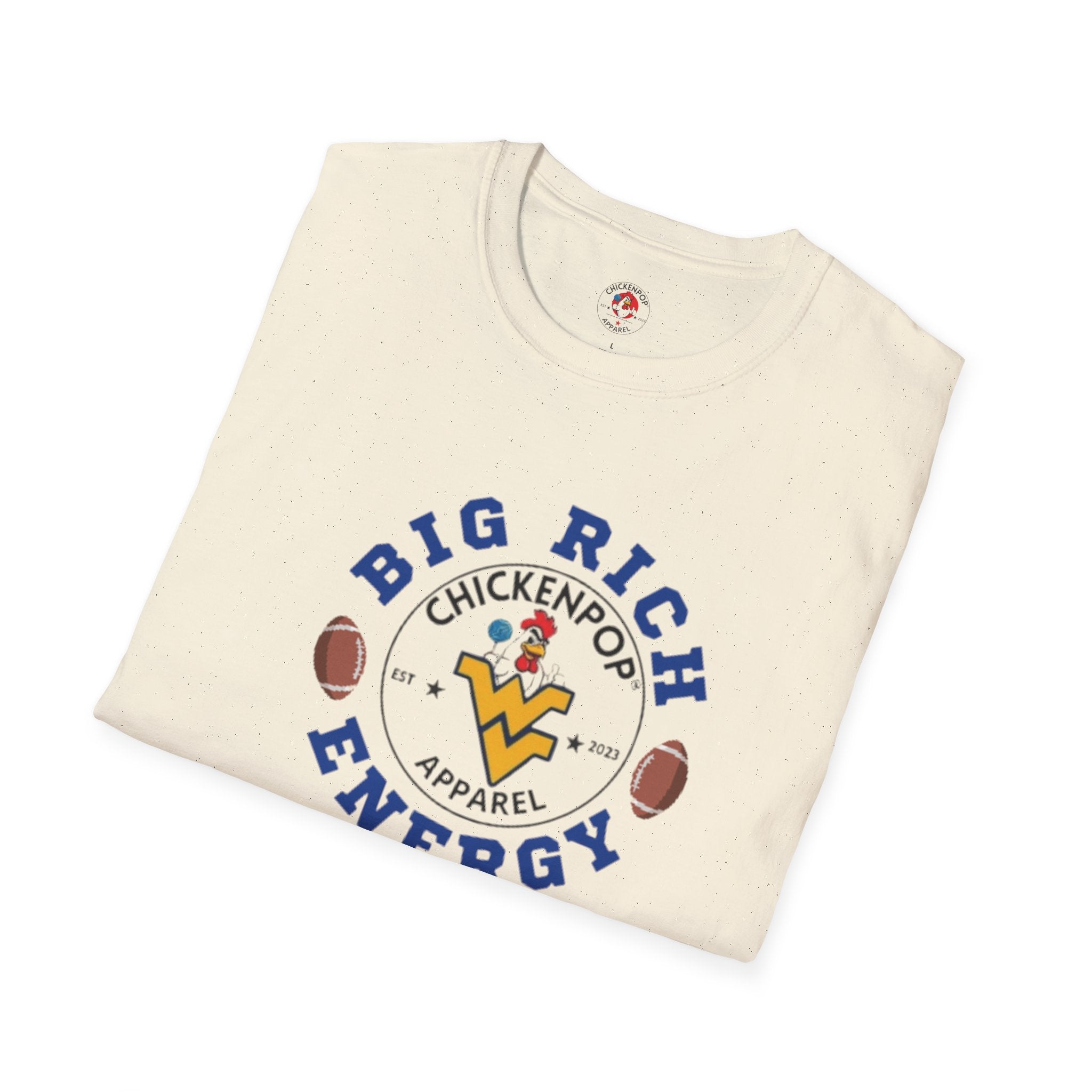 Big Rich Energy WV Logo Tee Unisex