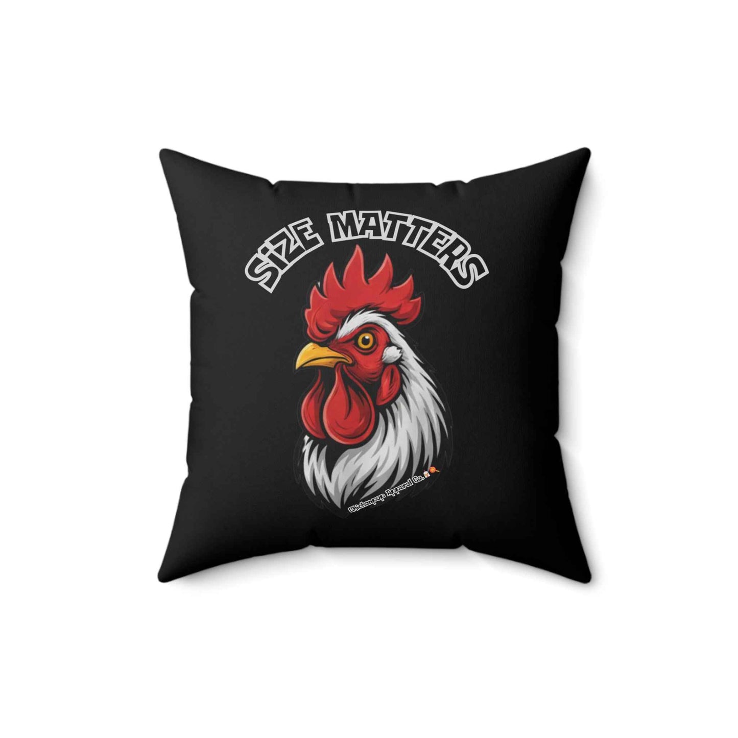 🤏Size Matters Big Chick Energy Polyester Throw Pillow