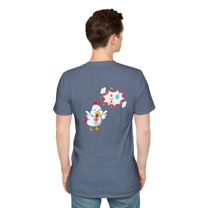 Big Chick Energy Double Team Logo Shirt
