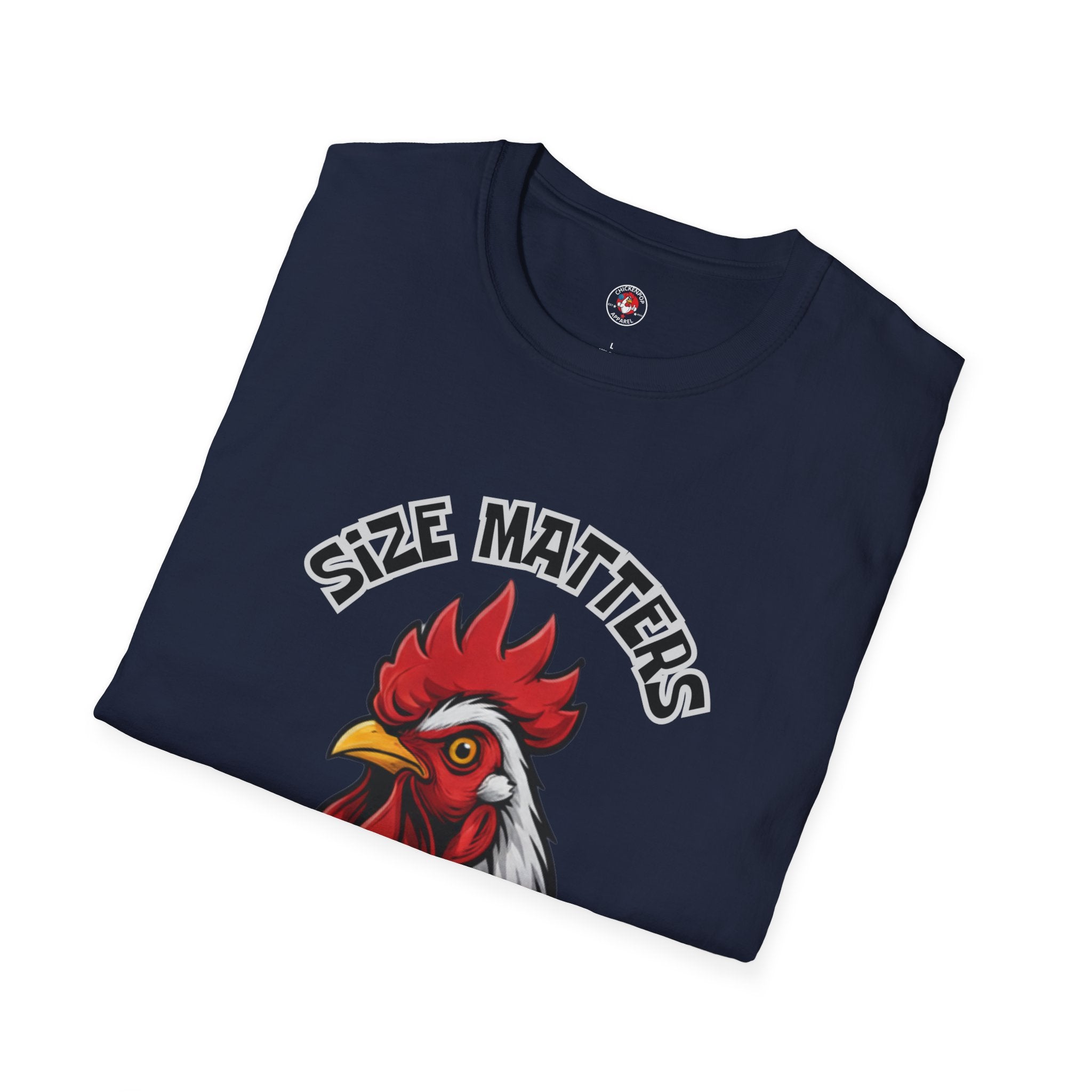 🤏SIZE MATTERS - The Cheeky Unisex ChickenPop Tee