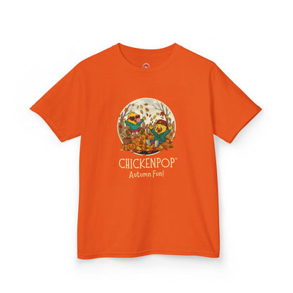 Kids Tee - Lil’ Cluckers 'Autumn Fun' ChickenPop Shirt