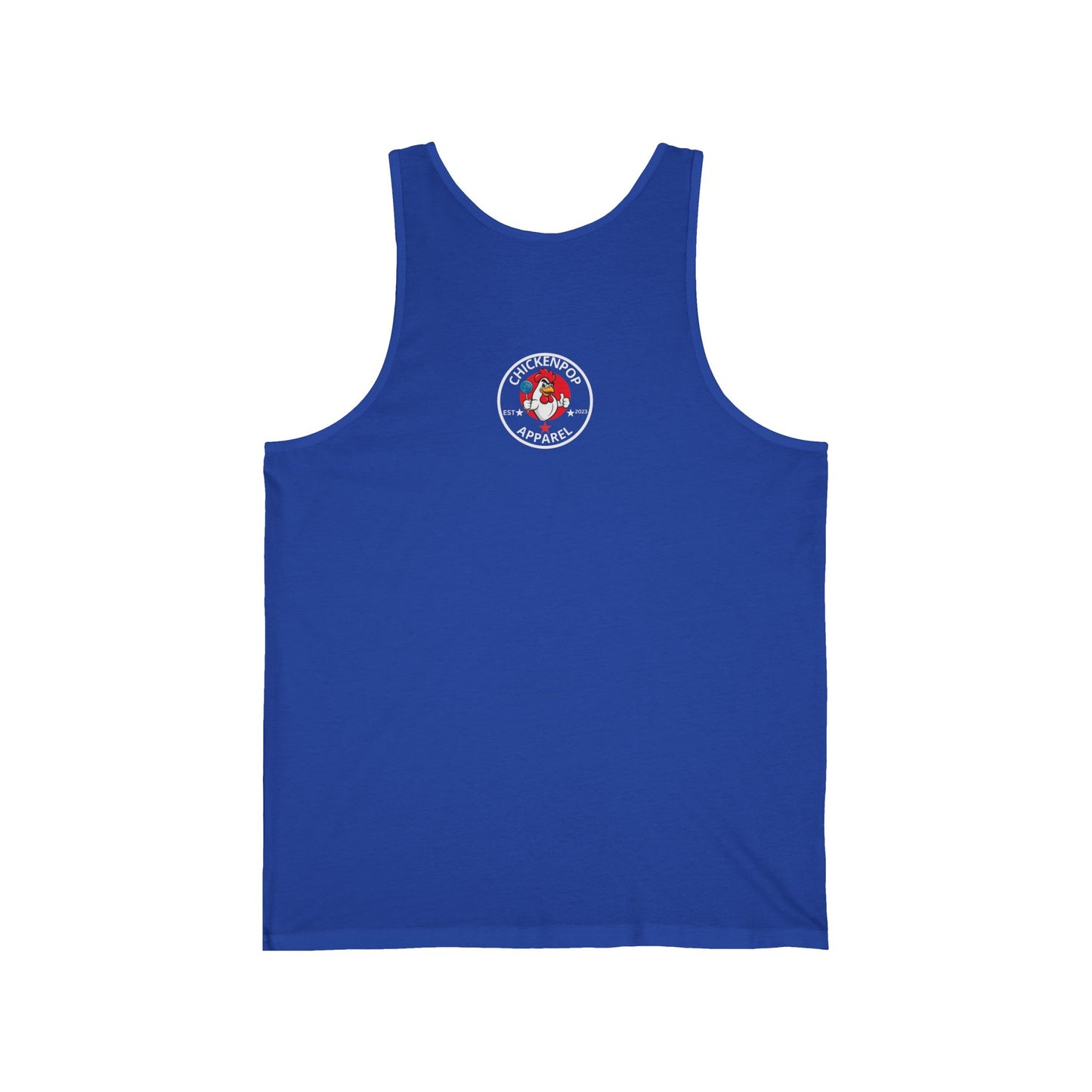 Make the Coop Great Again Ribbed Tank – Cock-a-Doodle-Don Presidential  Poultry 🐔🍹