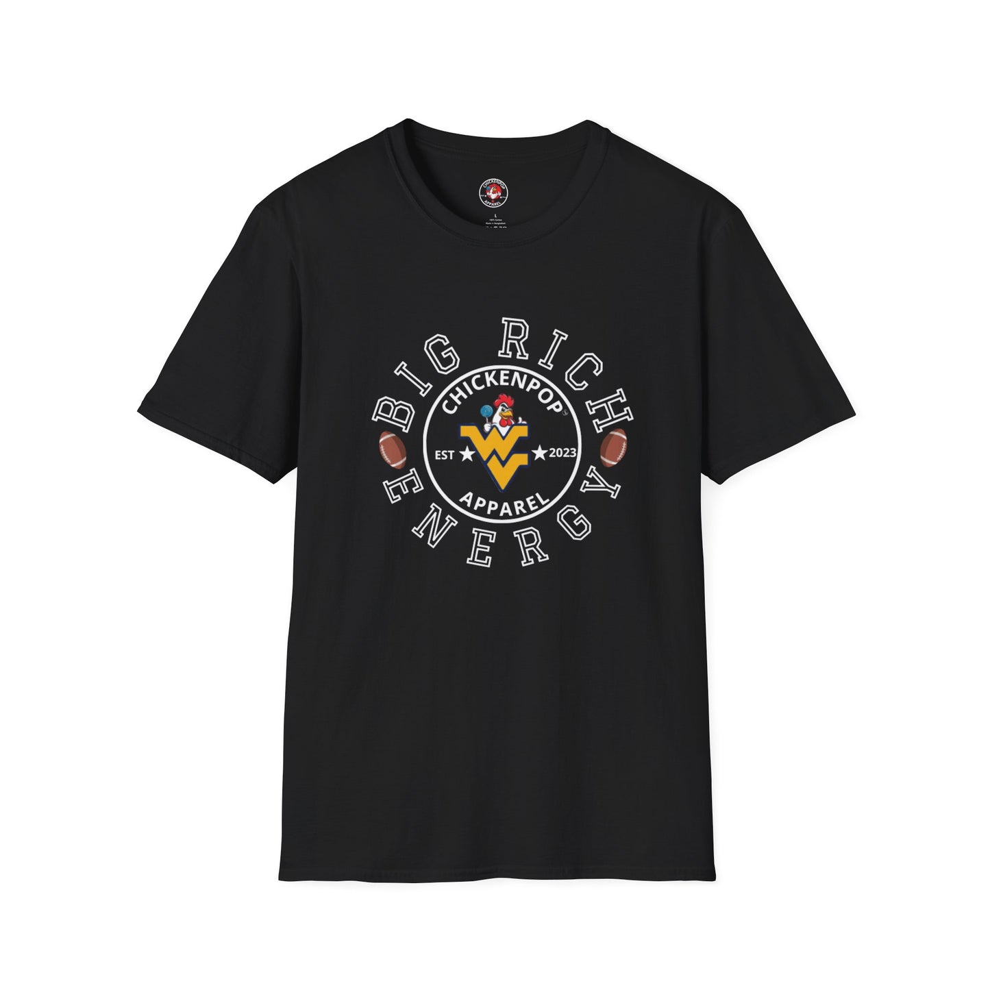Big Rich Energy WV Logo Tee Unisex