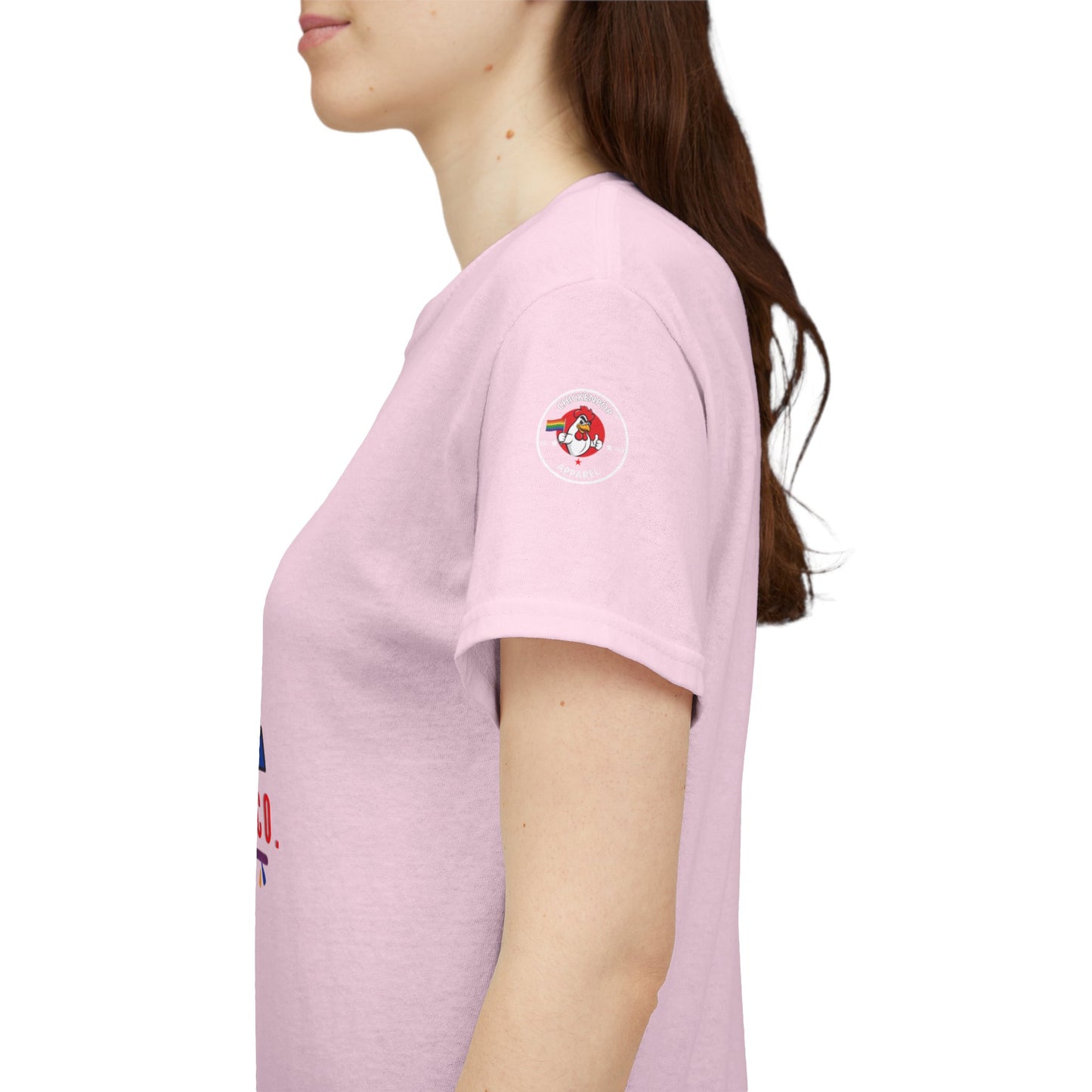 Big Chick Energy Pride Edition Tee - Coop Daddy Swings Both Ways (Unisex)