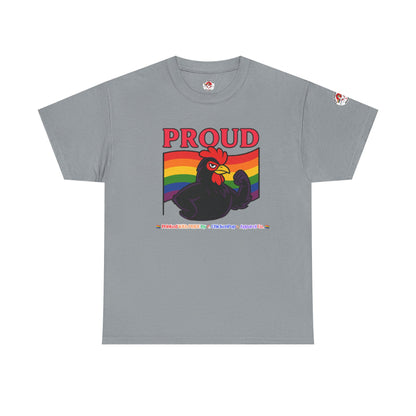 Proud Unisex Tee – Strut Boldly, Love Loudly