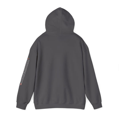 Big Chick Energy Giant Rooster Logo Unisex Hoodie - ChickenPop Arm Logo Edition