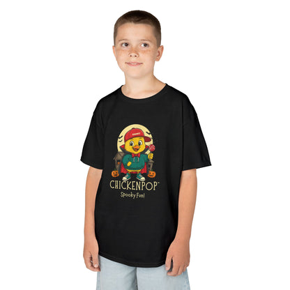 Kids Tee - Scramble the Vampire Lil' Cluckers Halloween Shirt