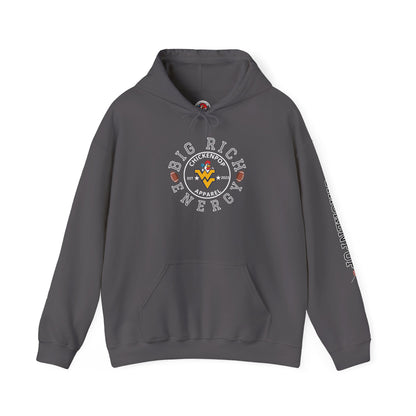 Big Rich Energy WV Logo Unisex Hoodie - ChickenPop Arm Logo Edition