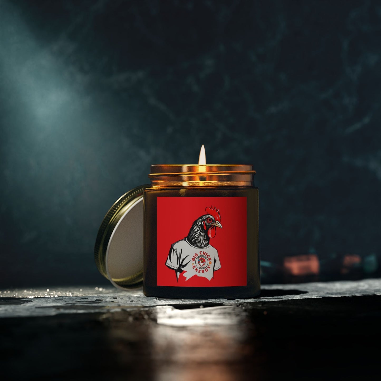 Big Chick Energy Giant Rooster Candle